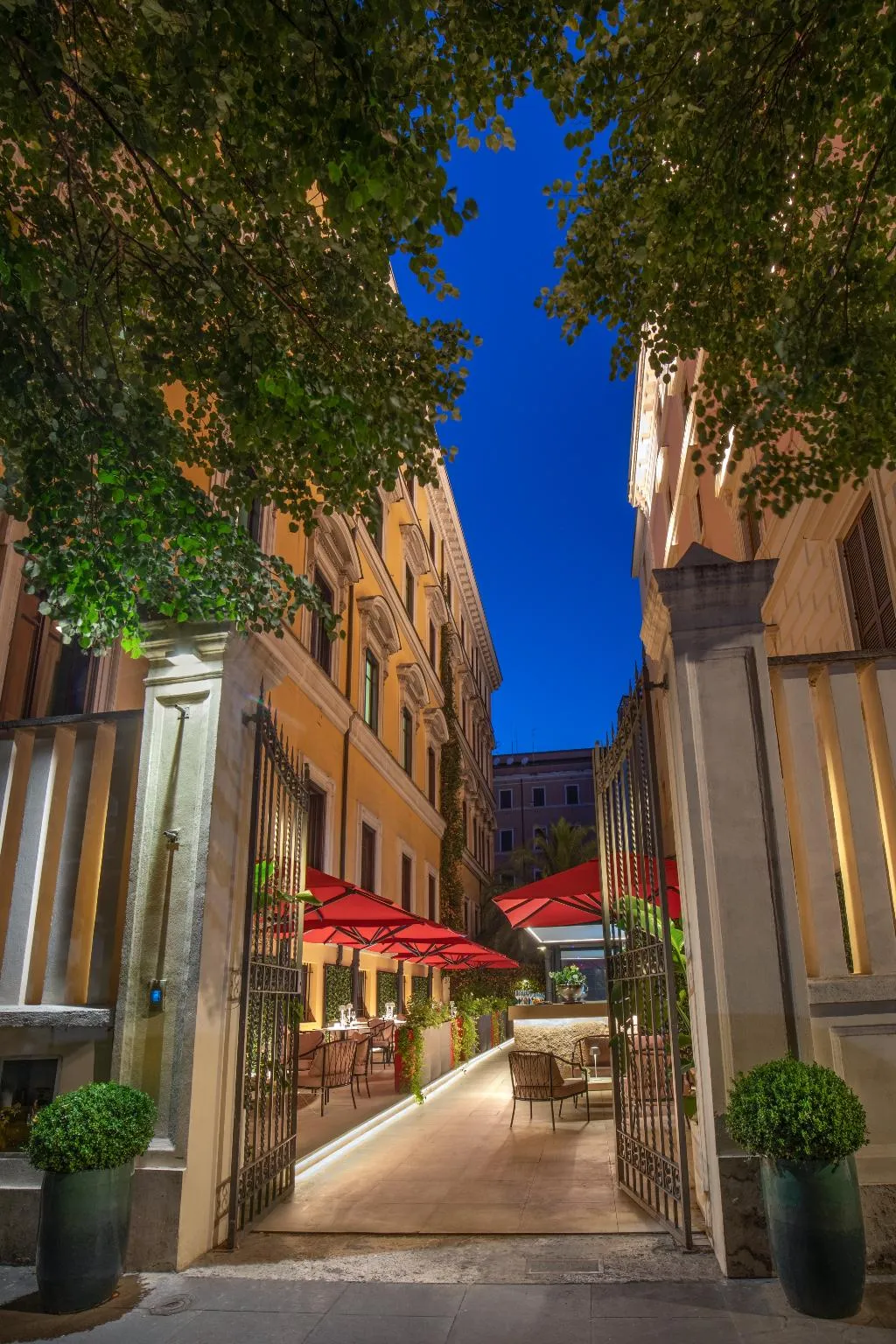 Restaurant, Rose Garden Palace, Rome