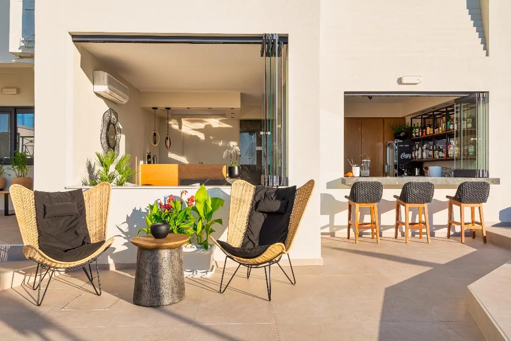 Terrace, Minois Boutique Hotel, Crete