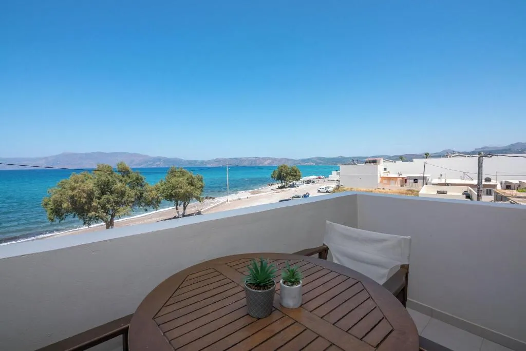 Terrace, Christina Beach Hotel, Crete