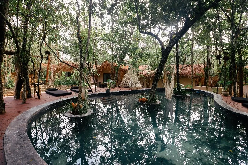 Pool, The Yellow Nest, Cancun Area