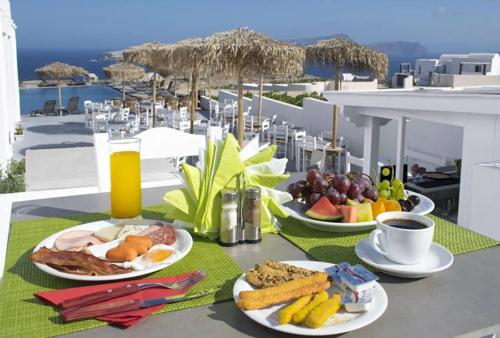 Restaurant, Sunset Faros, Santorini