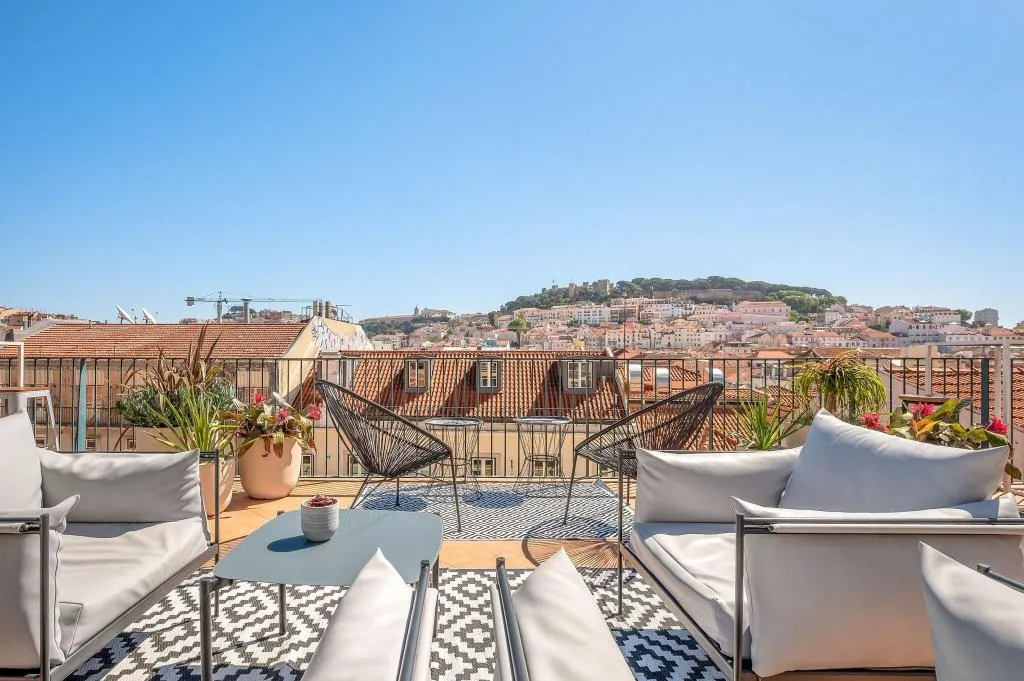Terrace, The Art Inn Lisbon, Lisbon
