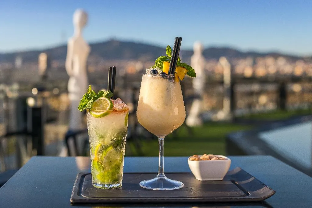 Terrace, Barcelo Raval, Barcelona