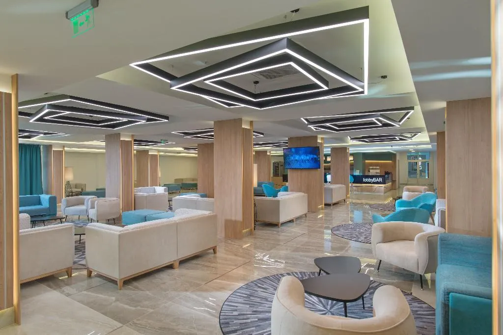 Lobby, Pomorie Sun Hotel, Bourgas