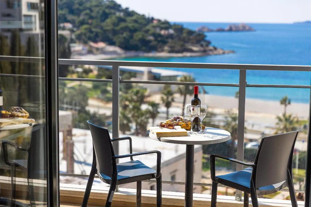 Double or Twin SEA VIEW WITH BALCONY Room, Grand Hotel Park, Dubrovnik