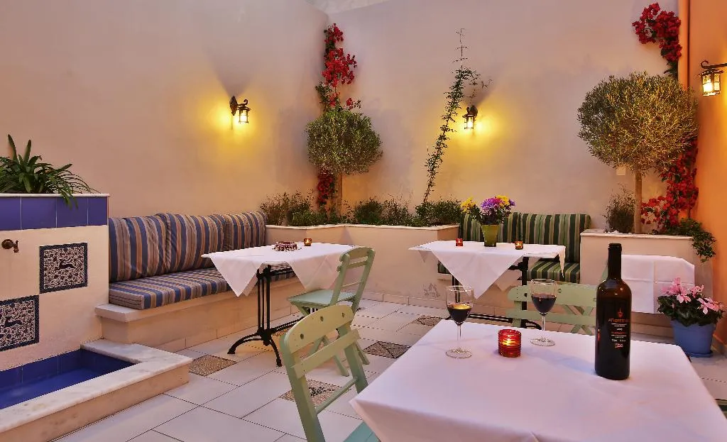 Terrace, Efchi Suites 1904, Rhodes