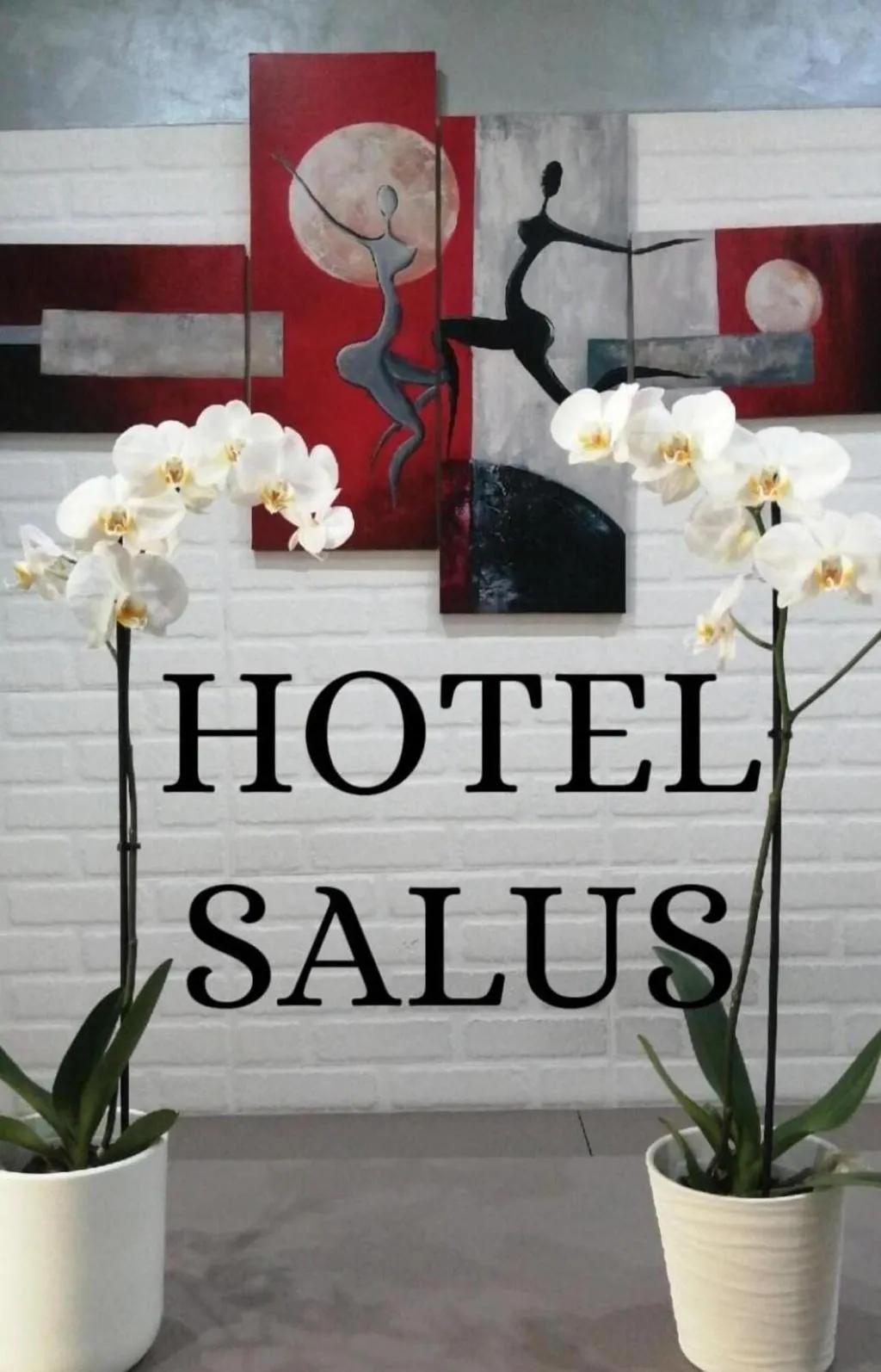 Lobby, Hotel New Salus, Milan