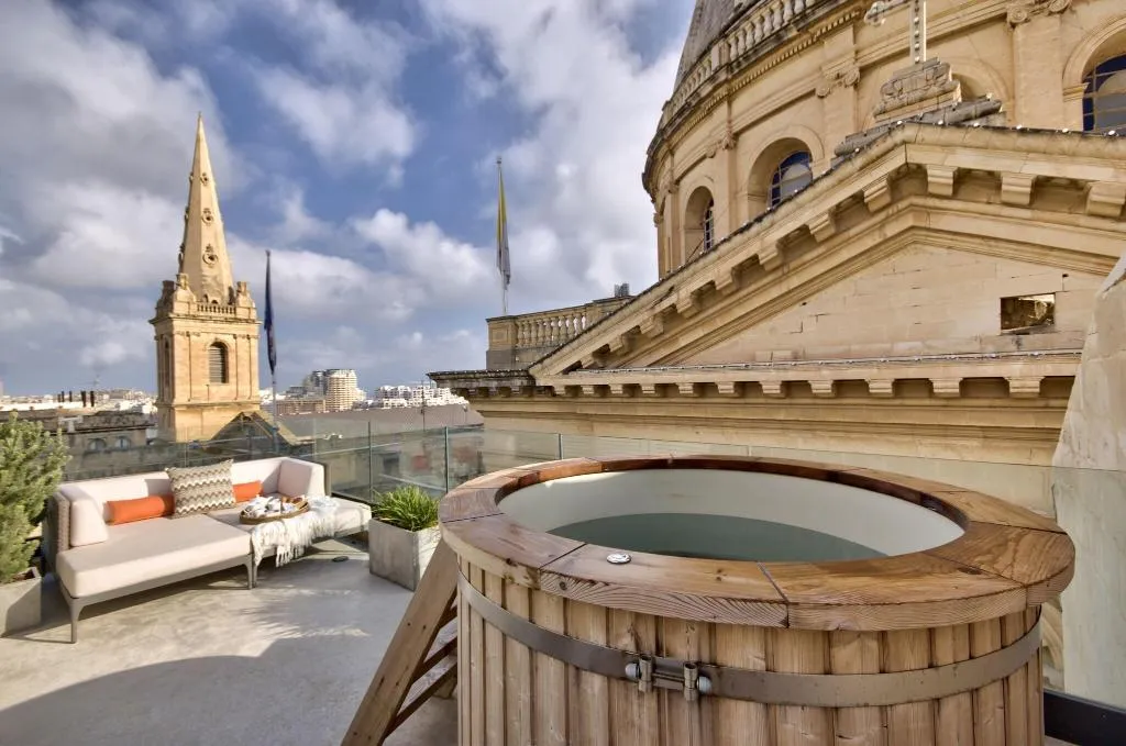 Terrace, Casa Ellul, Malta