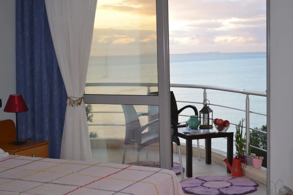 General view, Seaside Saranda, Southern Albania