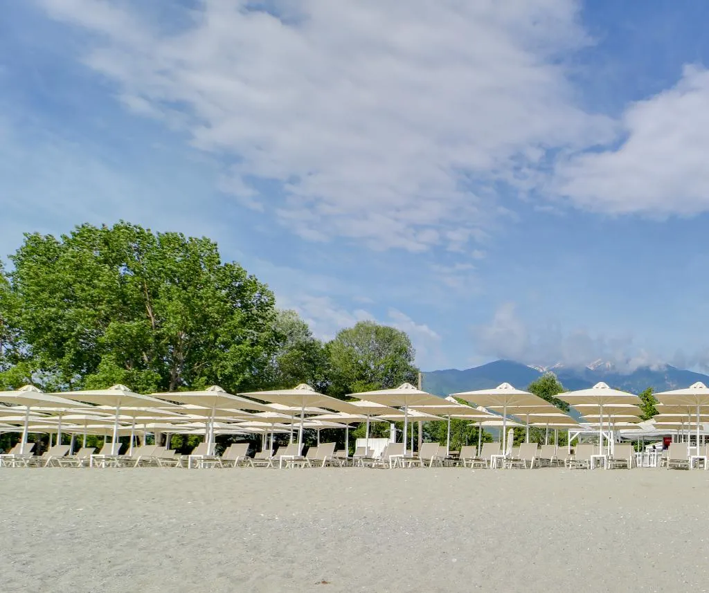 Beach, Olympian Bay Grand Resort, Thessaloniki