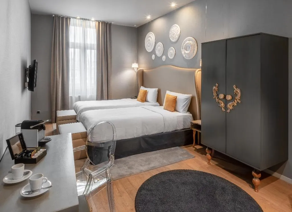 TWIN DELUXE TWO BEDS Room, 987 Design Prague hotel, Prague