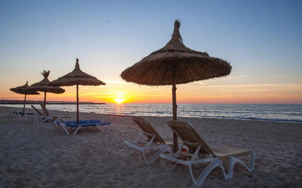 Beach, Seabel Aladin Hotel, Tunisia
