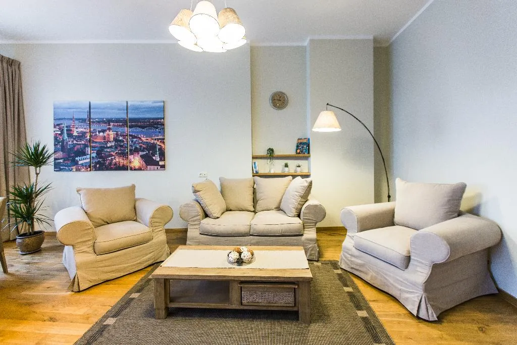 APARTMENT SUPERIOR WITH BALCONY Room, Riga Lux Apartments - Ernesta, Riga