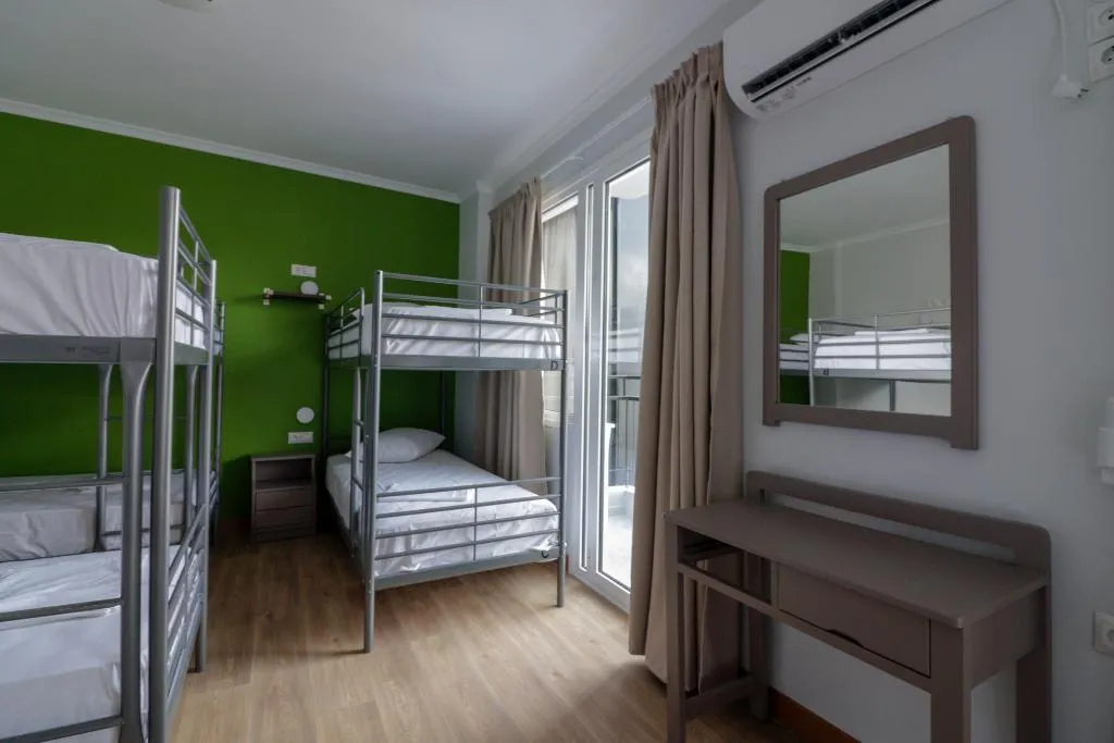 Bed in dormitory CAPACITY 8 WITH SHARED BATHROOM Room, Athens Hawks, Athens