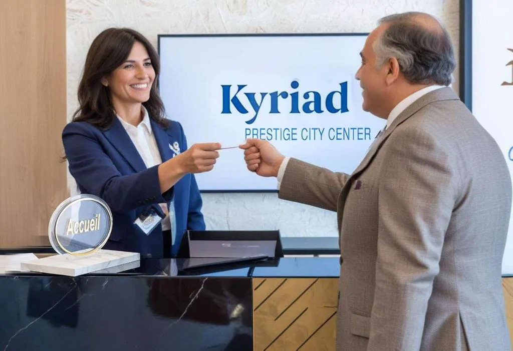 Lobby, Kyriad Prestige City Center Tunis, Tunisia