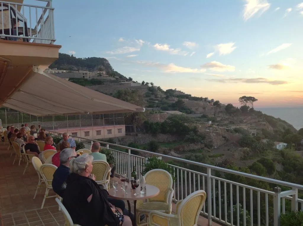 Terrace, Hotel Sa Coma, Majorca