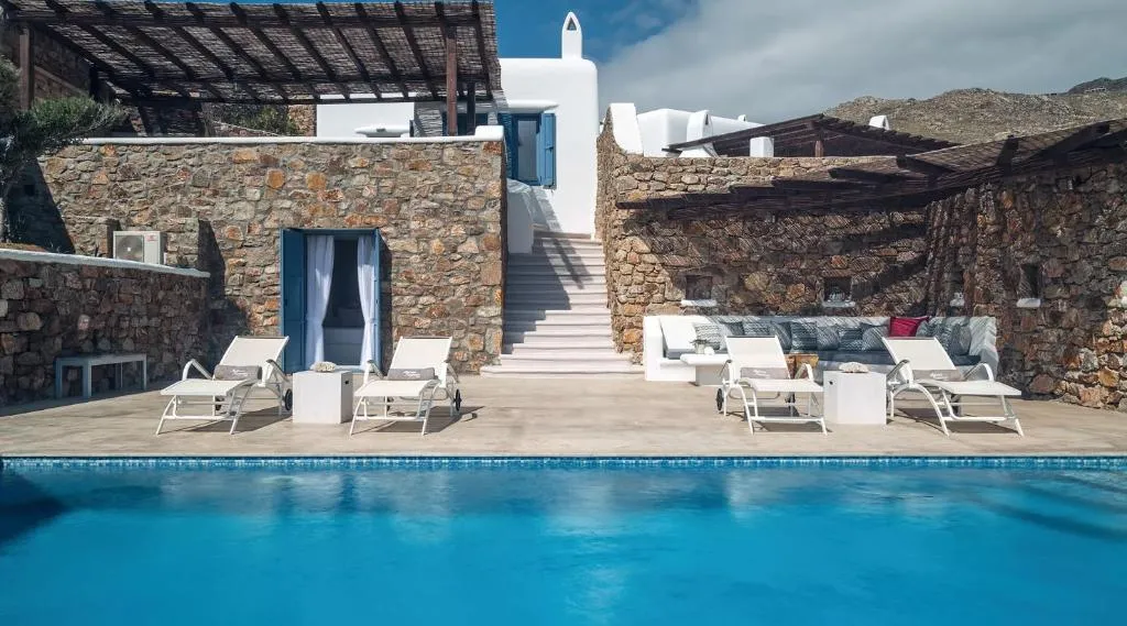 VILLA TWO BEDROOMS WITH PRIVATE POOL Room, Mykonos Panormos Villas, Mykonos