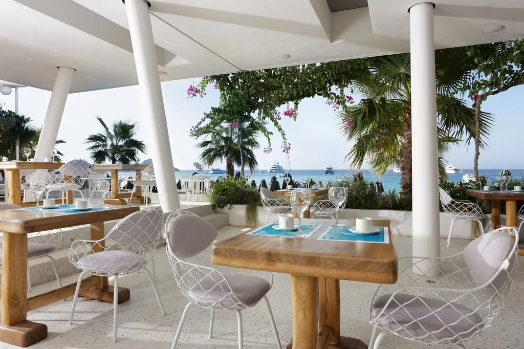 Restaurant, Mykonos Palace Beach Hotel, Mykonos