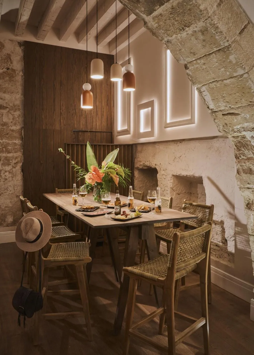 Restaurant, Boutique Hotel Posada Terra Santa, Majorca
