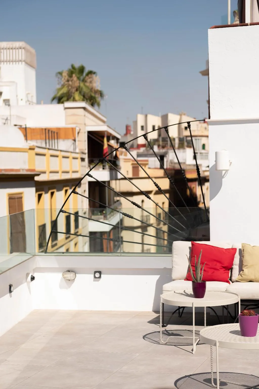 Terrace, U-Sense For You Hostel Sevilla, Seville