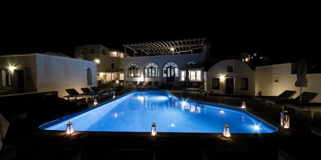 Pool, Agnadi Villas, Santorini