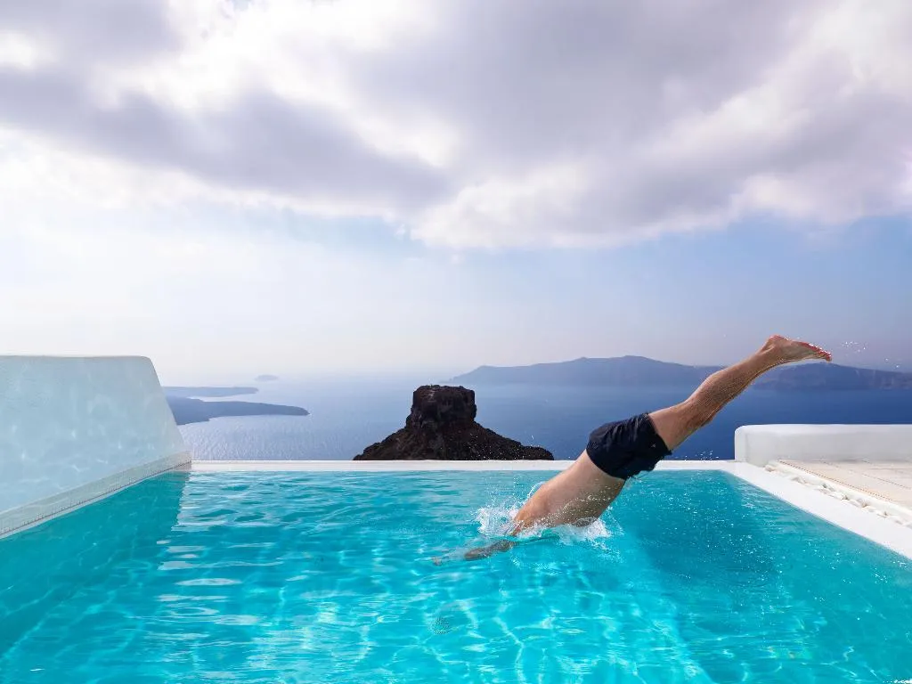 SUITE WITH PRIVATE POOL Room, Astra Suites, Santorini