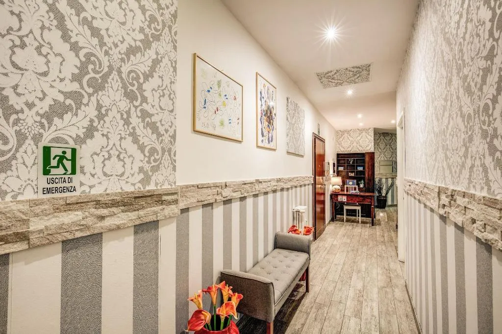 Lobby, Santamaria Inn, Rome