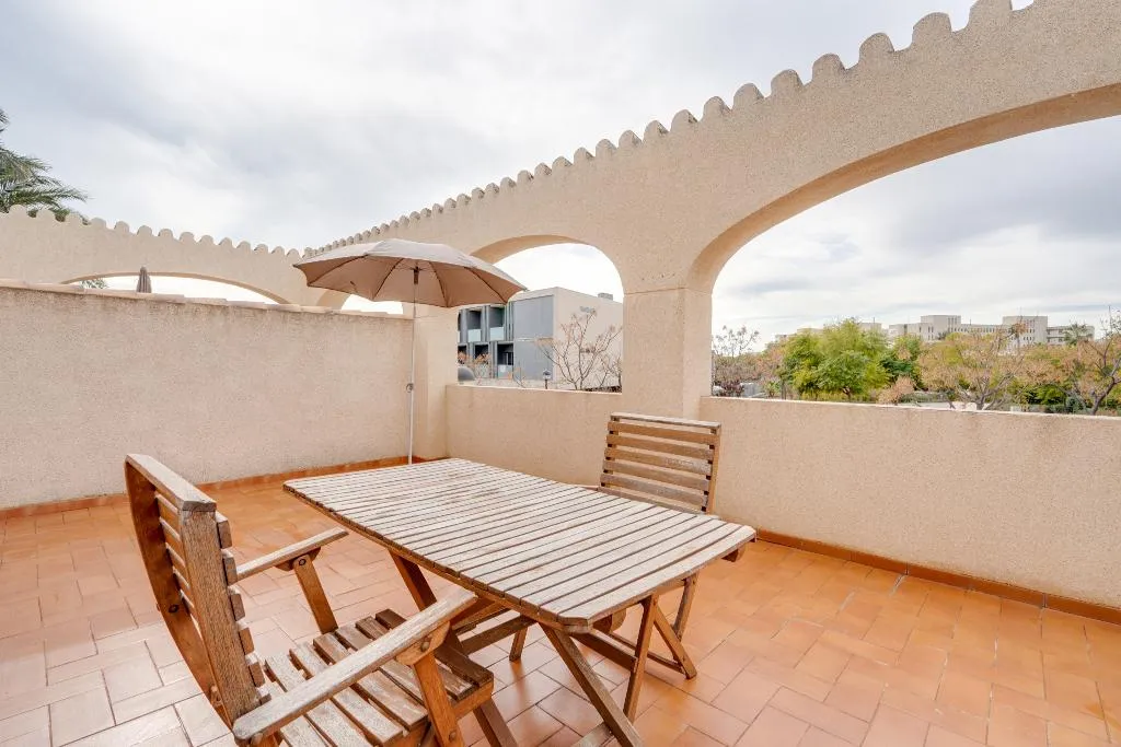 Terrace, Hotel Torre San Juan, Costa Blanca