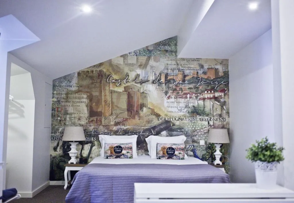 DOUBLE KING SIZE BED Room, The Art Inn Lisbon, Lisbon