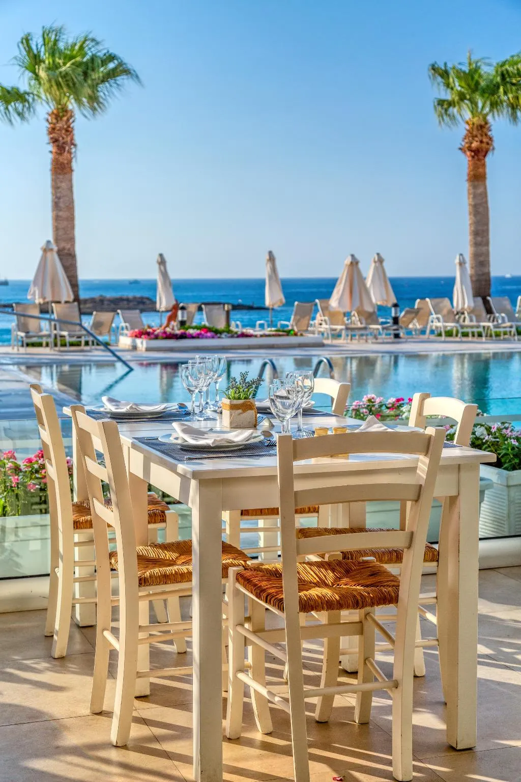Restaurant, Nausicaa Beach, Cyprus
