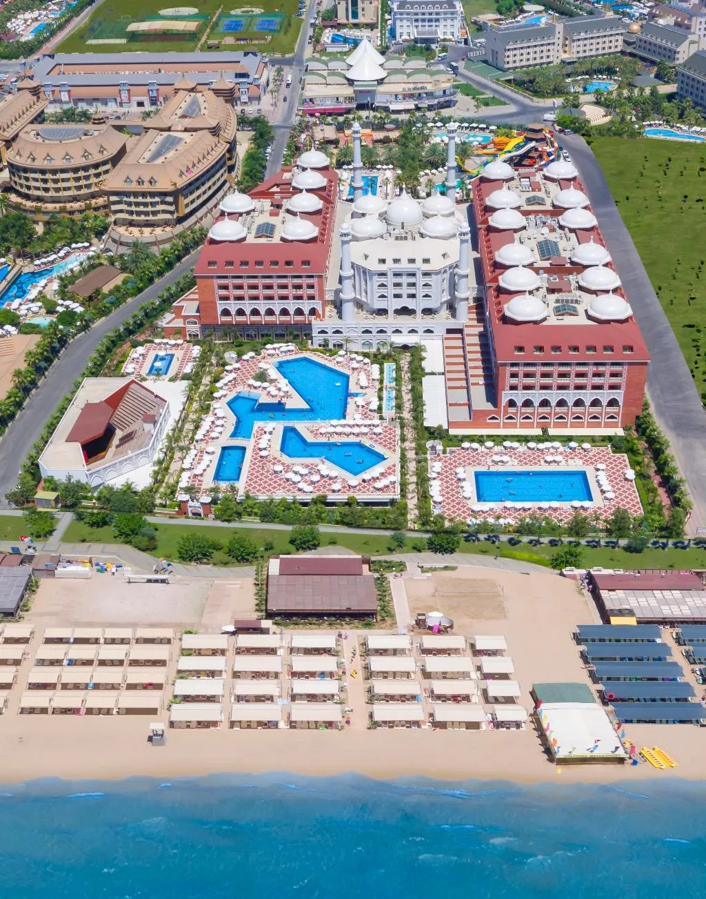 Beach, Royal Taj Mahal, Antalya