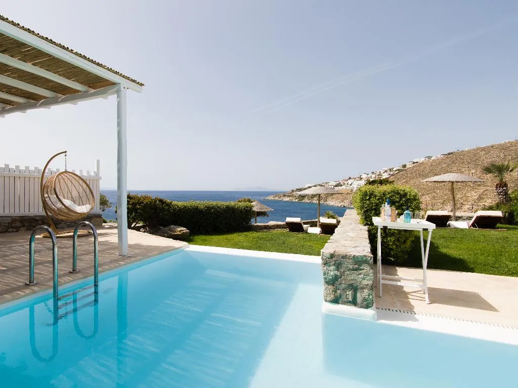 VILLA TWO BEDROOMS WITH PRIVATE POOL Room, Mykonos Blu, A Resort to Live, Mykonos
