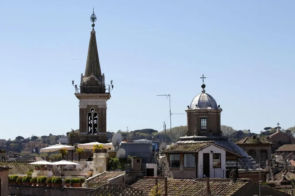 Terrace, Antica Dimora Delle Cinque Lune, Rome