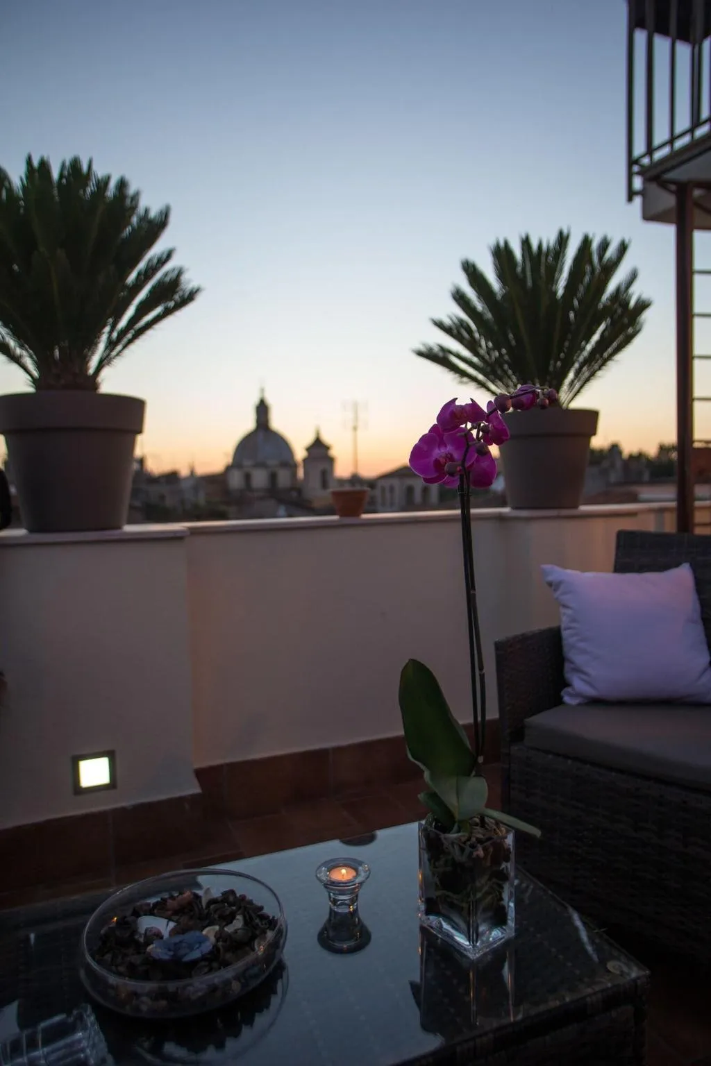 Terrace, Relais Arco Della Pace, Rome