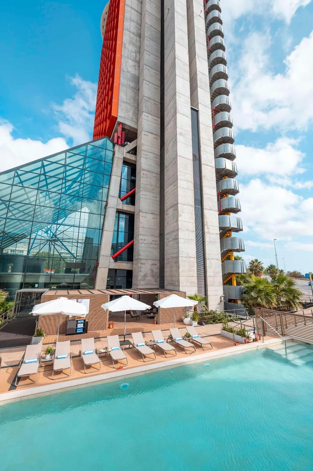 Pool, Hyatt Regency Barcelona Tower, Barcelona