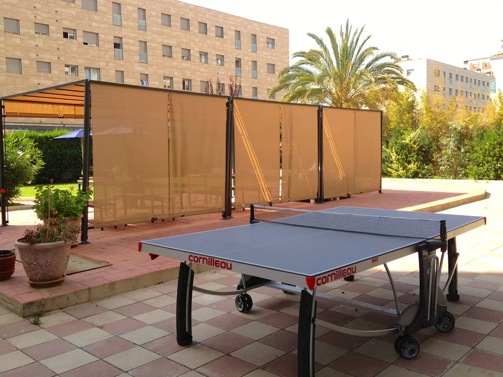 Terrace, Estrella de Mar Youth Hostel, Costa Brava