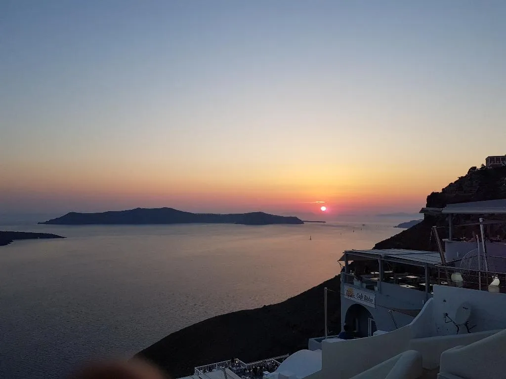 Restaurant, On The Cliff, Santorini