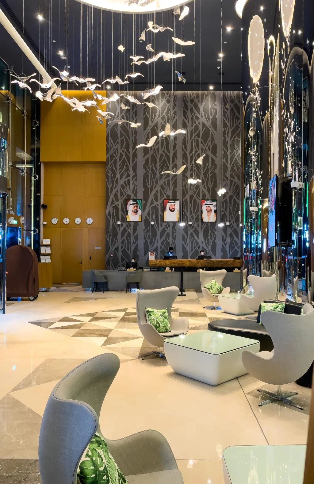 Lobby, Al Khoory Sky Garden Hotel, Dubai