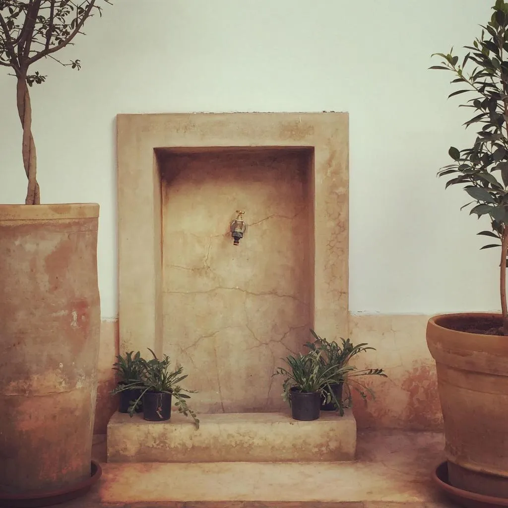 General view, Riad W, Marrakech