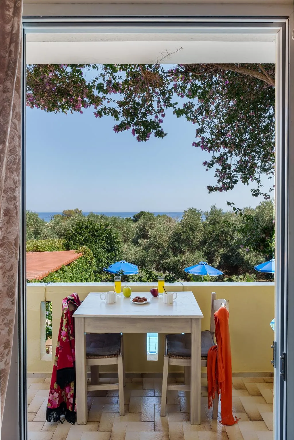 Double or Twin SEA VIEW Room, Sunrise Hotel & Apartments, Crete