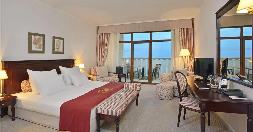 DOUBLE SEA VIEW KING BED Room, Melia Grand Hermitage, Varna
