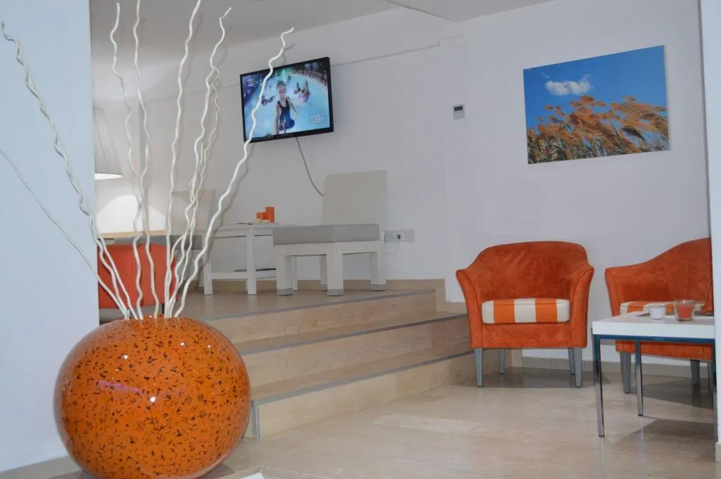Lobby, Les Palmiers Hotel, Cyprus