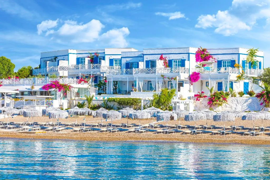 General view, Otel Mavi Beyaz Palamutbükü, Dalaman