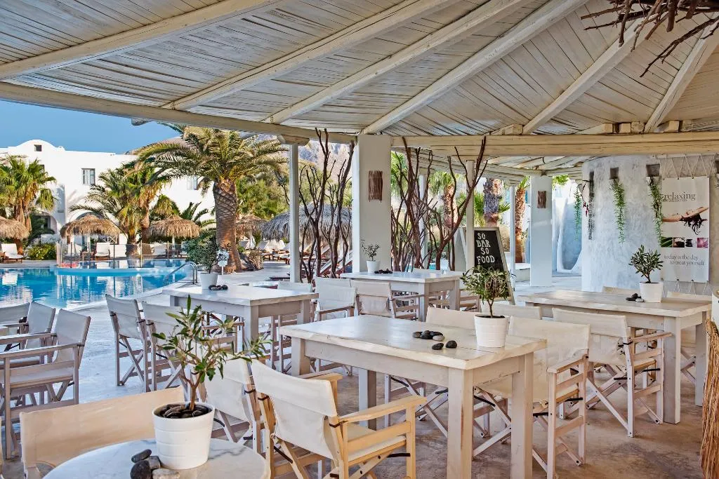 Restaurant, Atlantis Beach Villas, Santorini