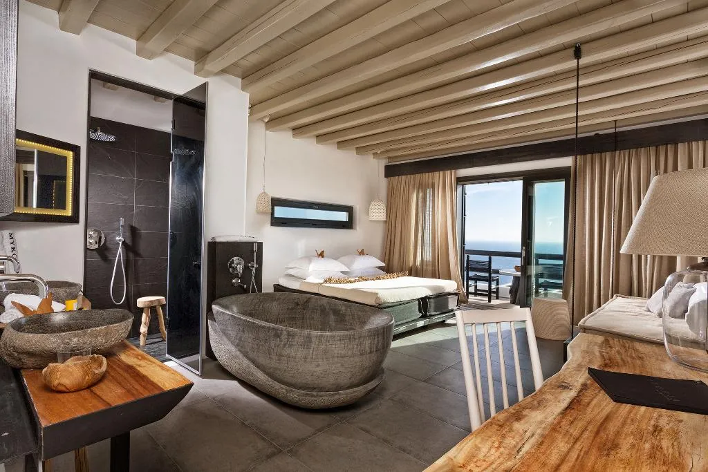 SUITE SEA VIEW Room, Myconian Utopia Relais & Chateaux, Mykonos