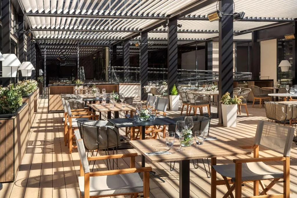 Restaurant, Melia Avenida America, Madrid