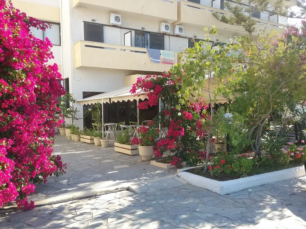 Terrace, Esperides Hotel, Crete