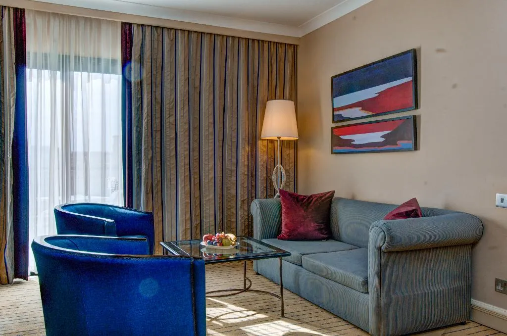 JUNIOR SUITE SEA VIEW Room, Corinthia Hotel St Georges Bay, Malta