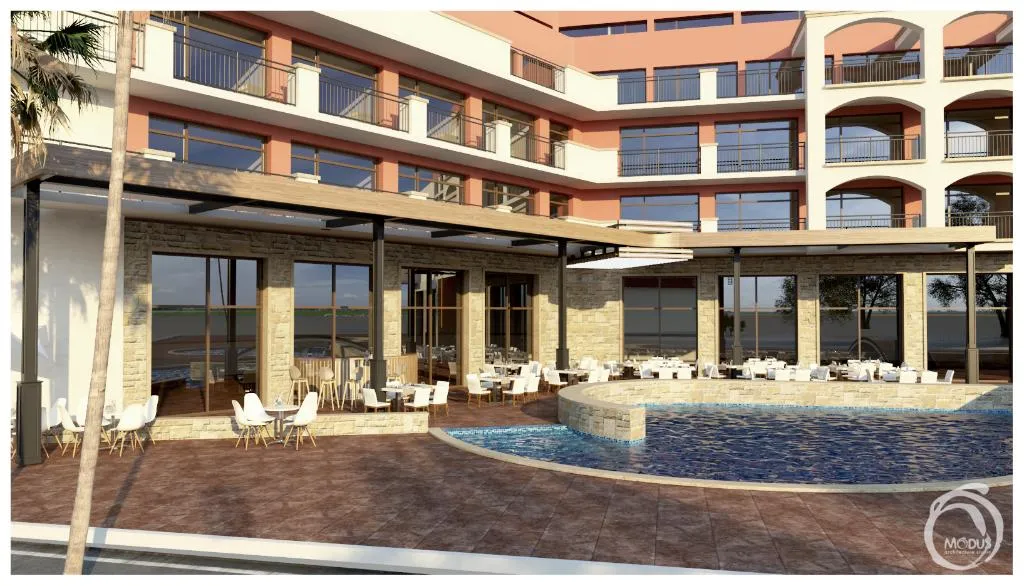 Terrace, Nobel Ultra All Inclusive - Free Beach Access, Bourgas