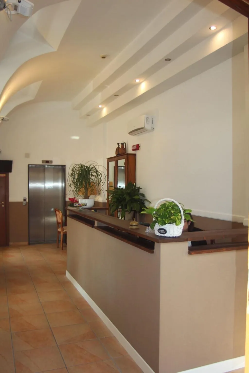 Lobby, Hotel Santa Caterina, Naples